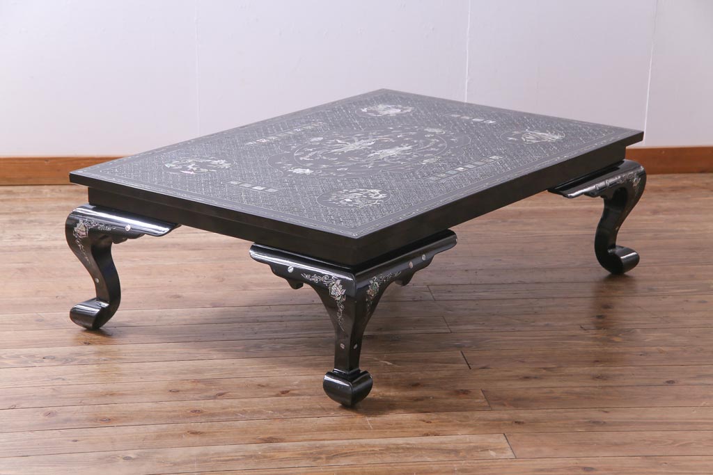 公式】アンティーク家具ラフジュ工房商品詳細ページ民芸家具 螺鈿細工