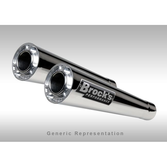 Webike | Brock's ブロックス ストリートメガホン スリップオン