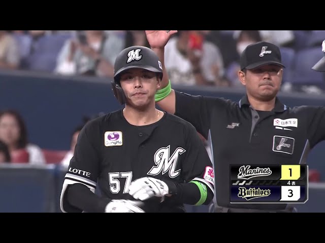 公式】小川龍成(千葉ロッテ)｜パ・リーグ.com｜無料動画・個人成績