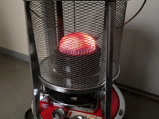 どこまで行くのか 我がキャンプ:赤フジカのレストア完了、初点火です