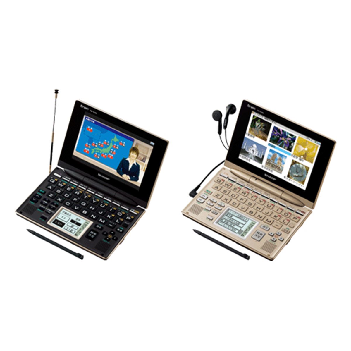 シャープ、タッチペン対応のワンセグ搭載電子辞書 - 価格.com