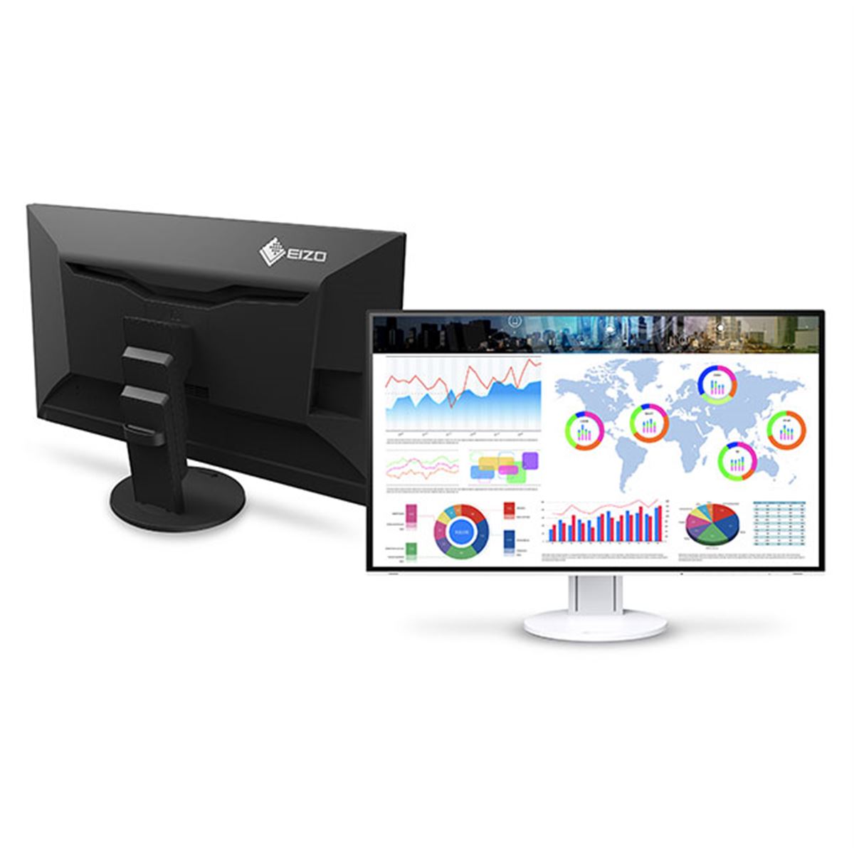 EIZO、4辺フレームレスの31.5型4K液晶「FlexScan EV3285」 - 価格.com