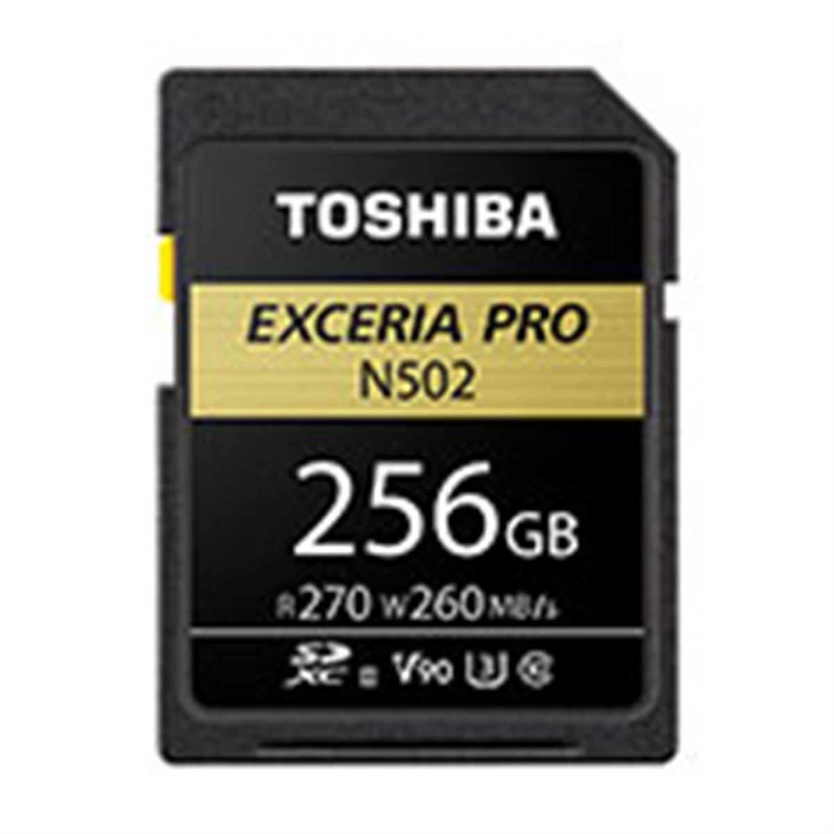 東芝メモリ、V90に対応した最大270MB/秒のSDカード「EXCERIA PRO N502