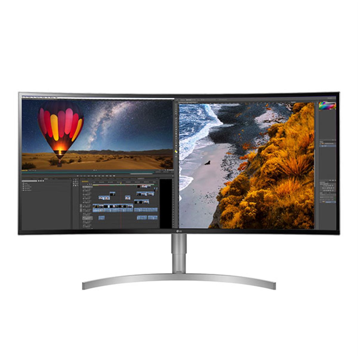 LG、3840×1600を採用した37.5型の曲面液晶ディスプレイ - 価格.com