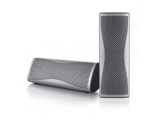 KEF、2台でステレオ再生も可能なaptX対応Bluetoothスピーカー「MUO