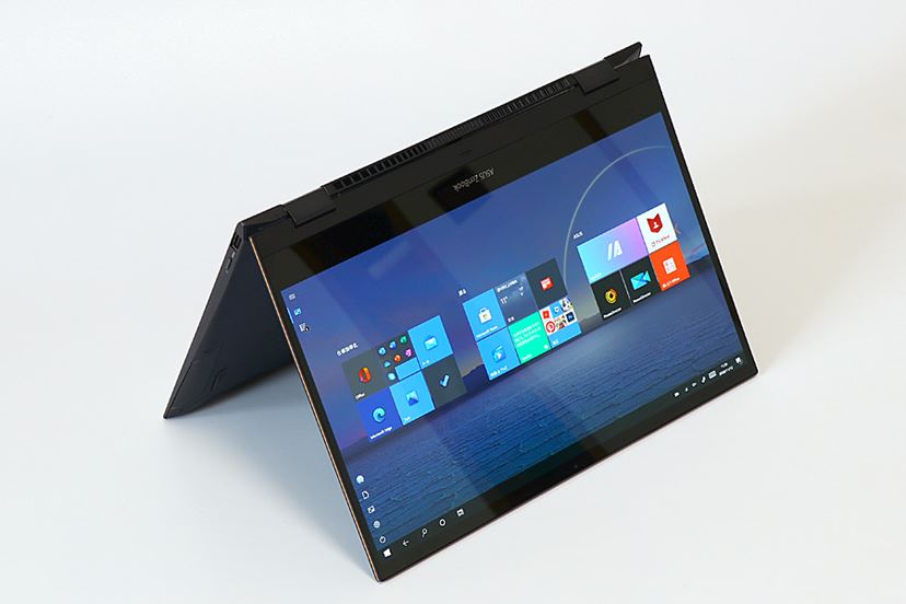 Tiger Lake搭載の「ZenBook Flip S」は、上品なデザインかつ実用度高め