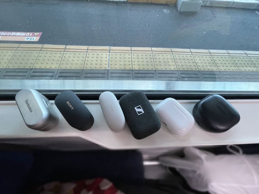 ソニー「WF-1000XM5」参戦！ ノイキャンTWS全6機種のノイキャン性能を