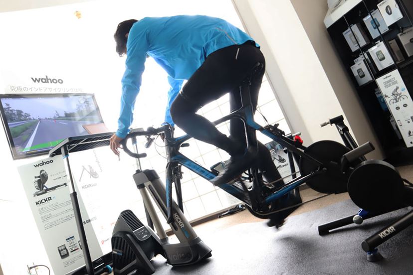 心拍上がると風が吹く！ 自転車用のIoTトレーニングマシンを体験してき