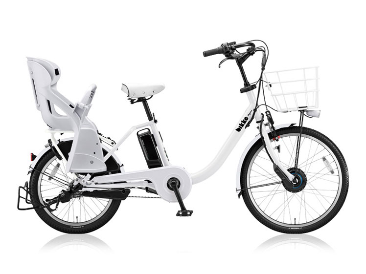 チャイルドシート付 ブリヂストン bikke(ビッケ)の電動自転車・電動