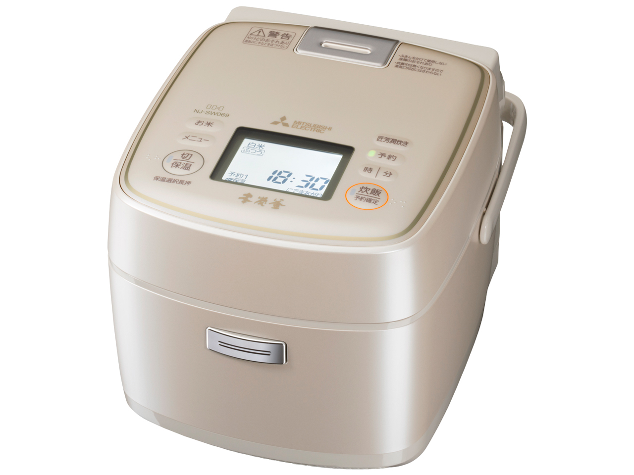 三菱電機 本炭釜 NJ-SW068 価格比較 - 価格.com