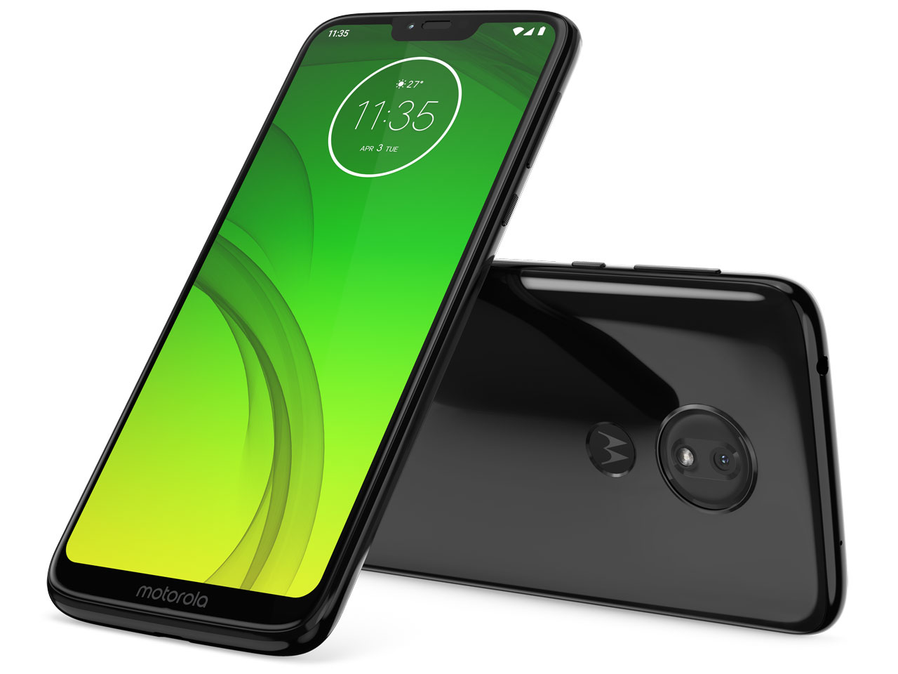 Motorola Moto G7 ブラック 6.2インチ 2台まとめ売り Motorola Moto G7