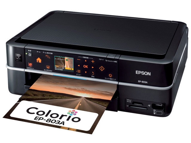 EPSON マルチフォトカラリオ EP-803A [ブラック] 価格比較 - 価格.com