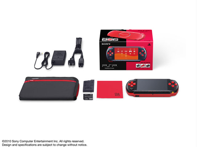 SIE PSP プレイステーション・ポータブル バリューパック レッド