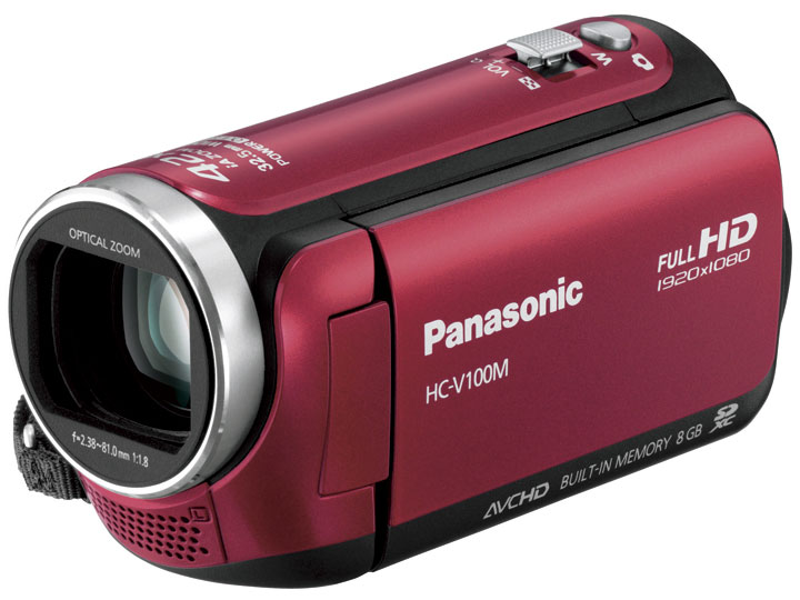 パナソニック HC-V100M-R [レッド] 価格比較 - 価格.com