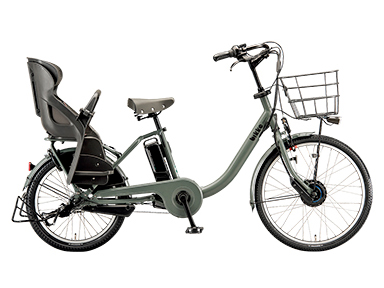 ブリヂストン bikke MOB dd BM0B44 [M.Xソフトカーキ] + 専用充電器