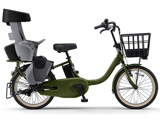 ヤマハ PAS babby PA20BB 2025年モデル [マットカーキグリーン] + 専用