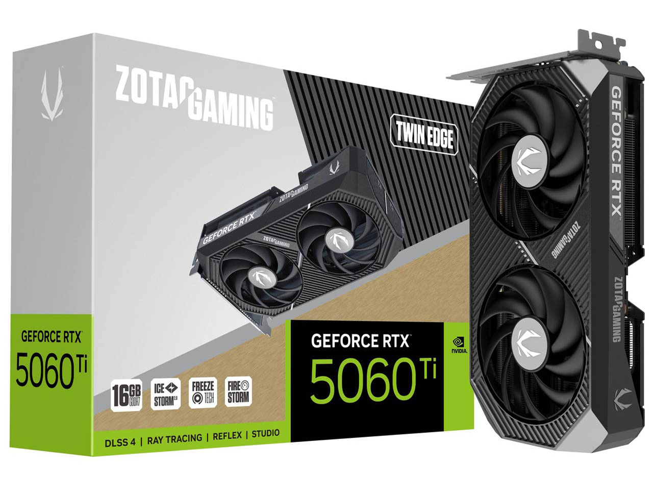 ZOTAC ZOTAC GAMING GeForce RTX 5060 Ti 16GB Twin Edge ZT-B50620E