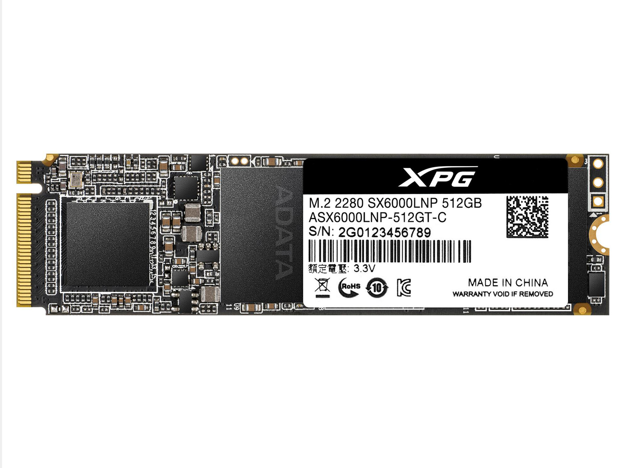 ADATA XPG SX6000 Lite ASX6000LNP-512GT-C 価格比較 - 価格.com