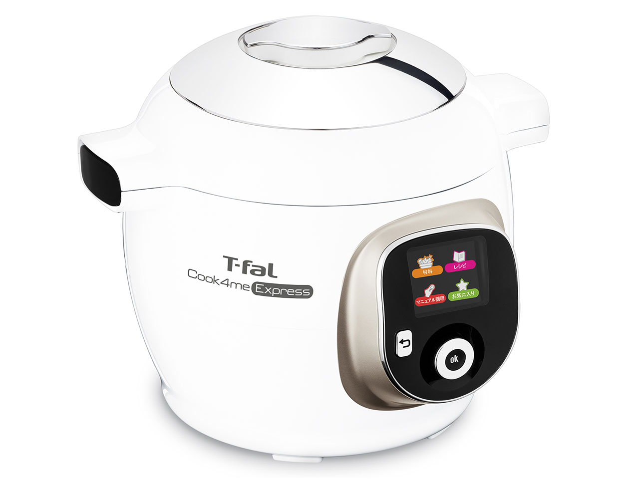 タイプ:電気圧力鍋 ティファール クックフォーミー(Cook4me)の圧力鍋