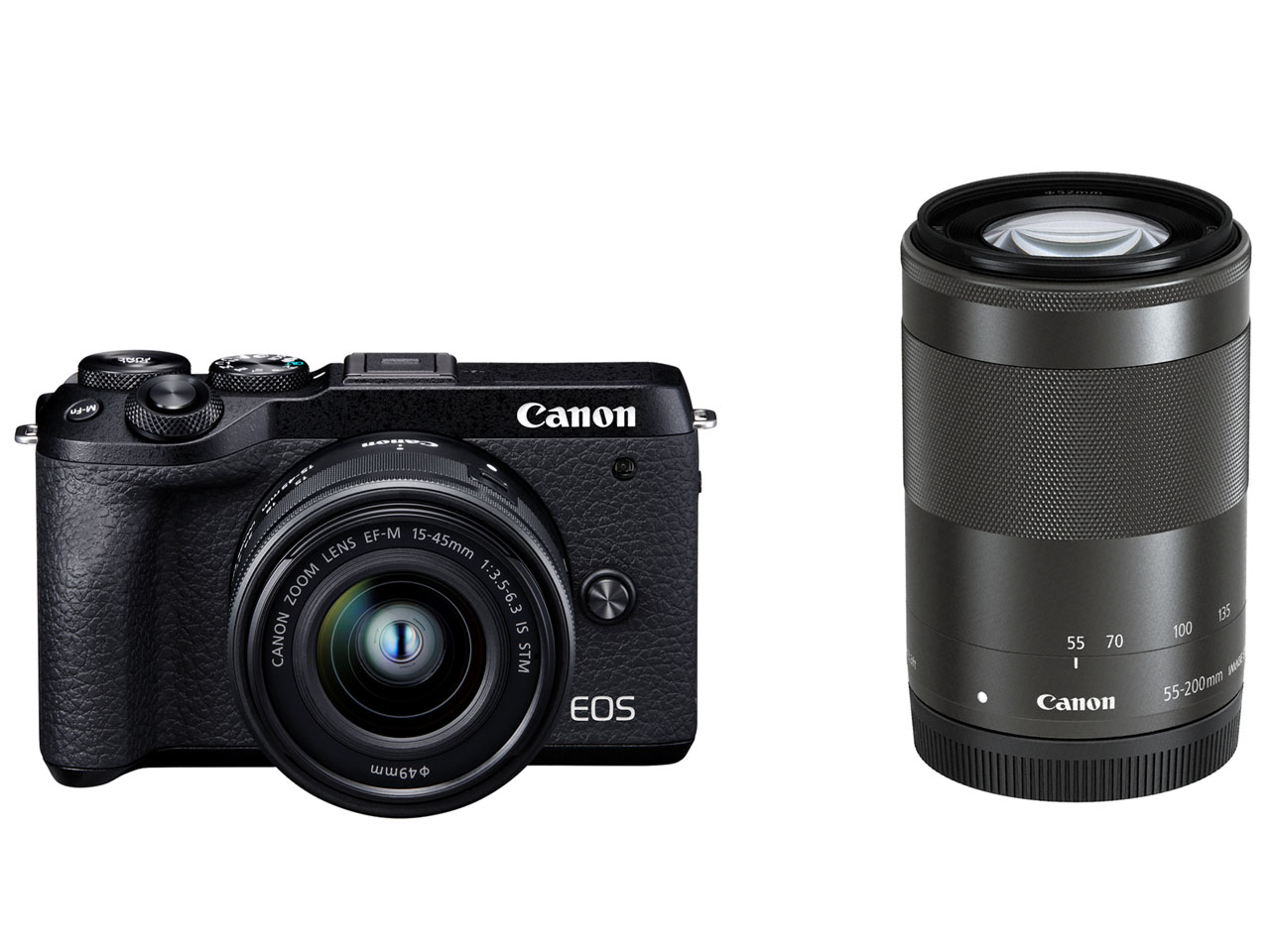 CANON EOS M6 Mark II ダブルズームキット [シルバー] 価格比較 - 価格.com