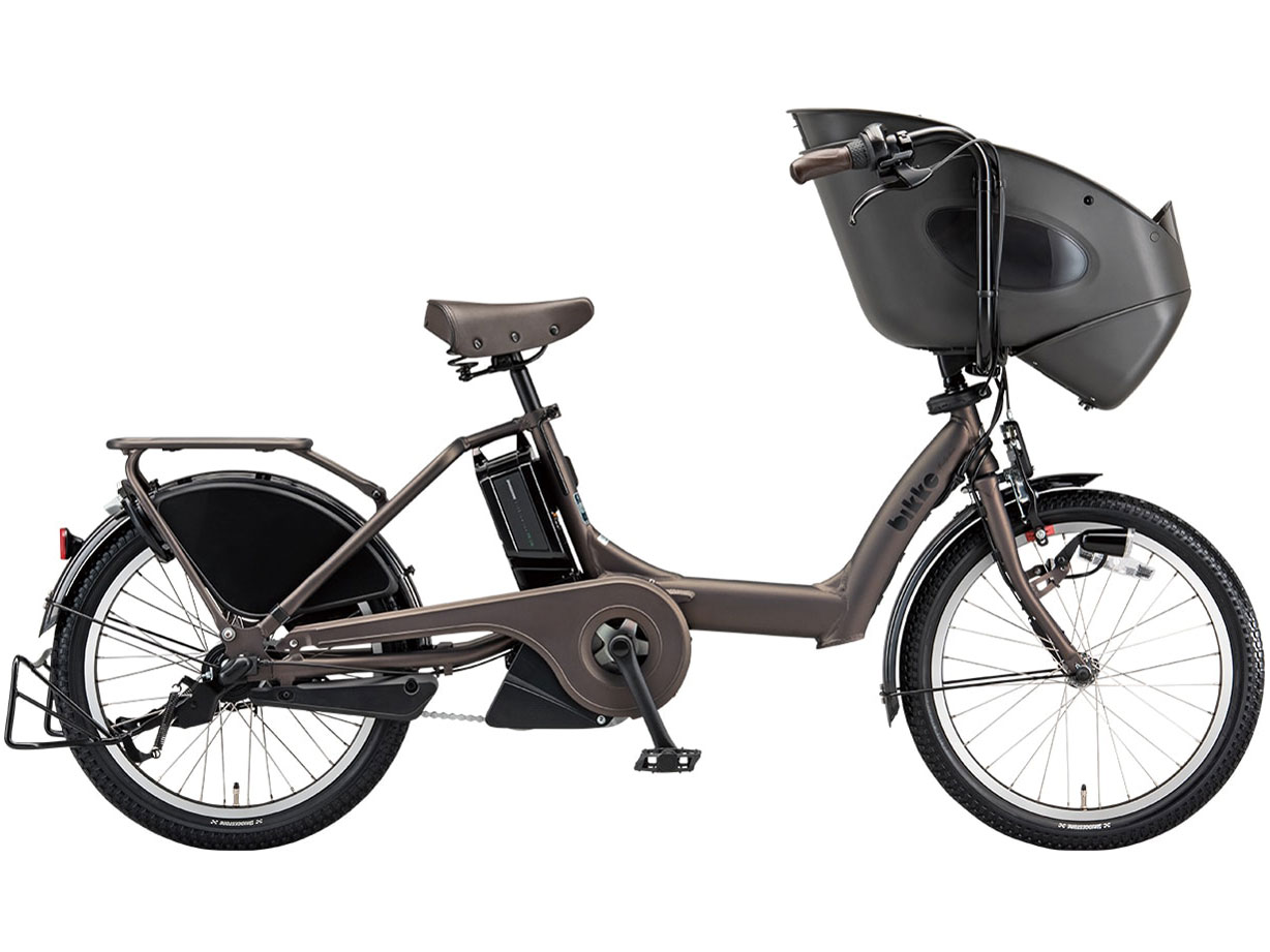 ブリヂストン bikke POLAR e BP0C40 [T.アンバーブラウン] + 専用充電