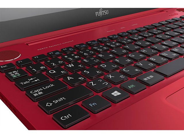 FMV LIFEBOOK AH77/Y FMVA77YR [ガーネットレッド]の製品画像 - 価格.com