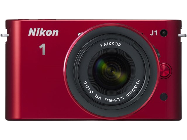 Nikon 1 J1 ダブルズームキット [レッド]の製品画像 - 価格.com