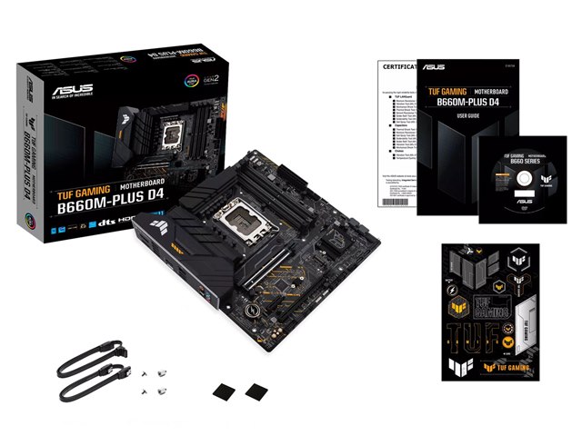 TUF GAMING B660M-PLUS D4の製品画像 - 価格.com