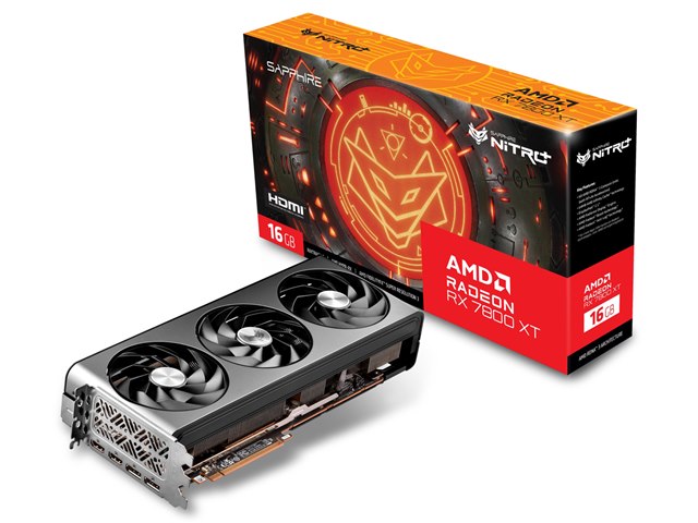 SAPPHIRE NITRO+ Radeon RX 7800 XT GAMING OC 16GB GDDR6 [PCIExp
