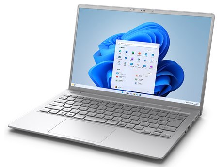 FMV LIFEBOOK MH55/J1 FMVM55J1S [ファインシルバー]の製品画像 - 価格.com