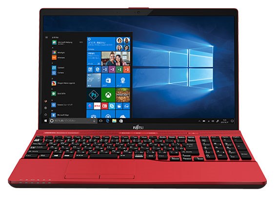FMV LIFEBOOK AH45/B3 FMVA45B3R [ガーネットレッド]の製品画像 - 価格.com
