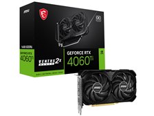 MSI GeForce RTX 4060 Ti VENTUS 2X BLACK 16G OC [PCIExp 16GB] 価格