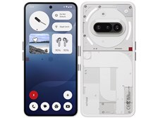 NOTHING Phone (3a) SIMフリー [ホワイト] 価格比較 - 価格.com
