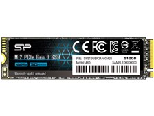 Silicon Power PCIe Gen3x4 P34A60 SP512GBP34A60M28 価格比較 - 価格.com