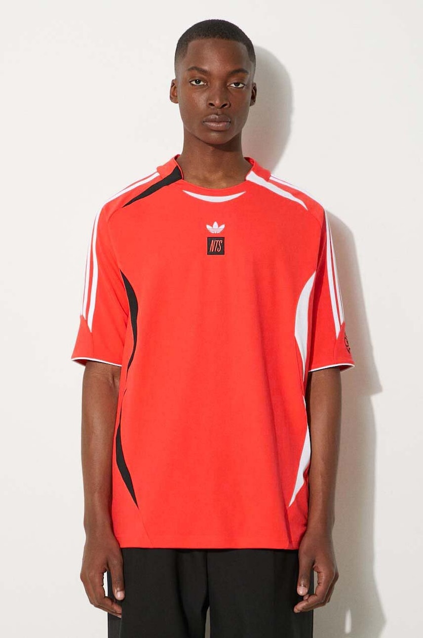 adidas Originals t-shirt adidas x NTS Radio Jersey 2 men's red
