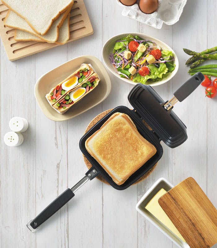 タップリィ ホットサンドメーカー IH対応 TP-12 タマハシ【ホット