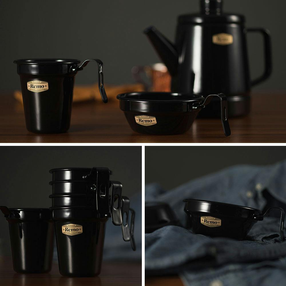 18cm プレート 富士ホーロー Remo レモ RM-18PL【皿 ラウンドプレート