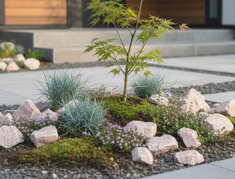 庭石 ピンク 割栗石 庭 石 ロックガーデン ピンクロック 20kg 大理石