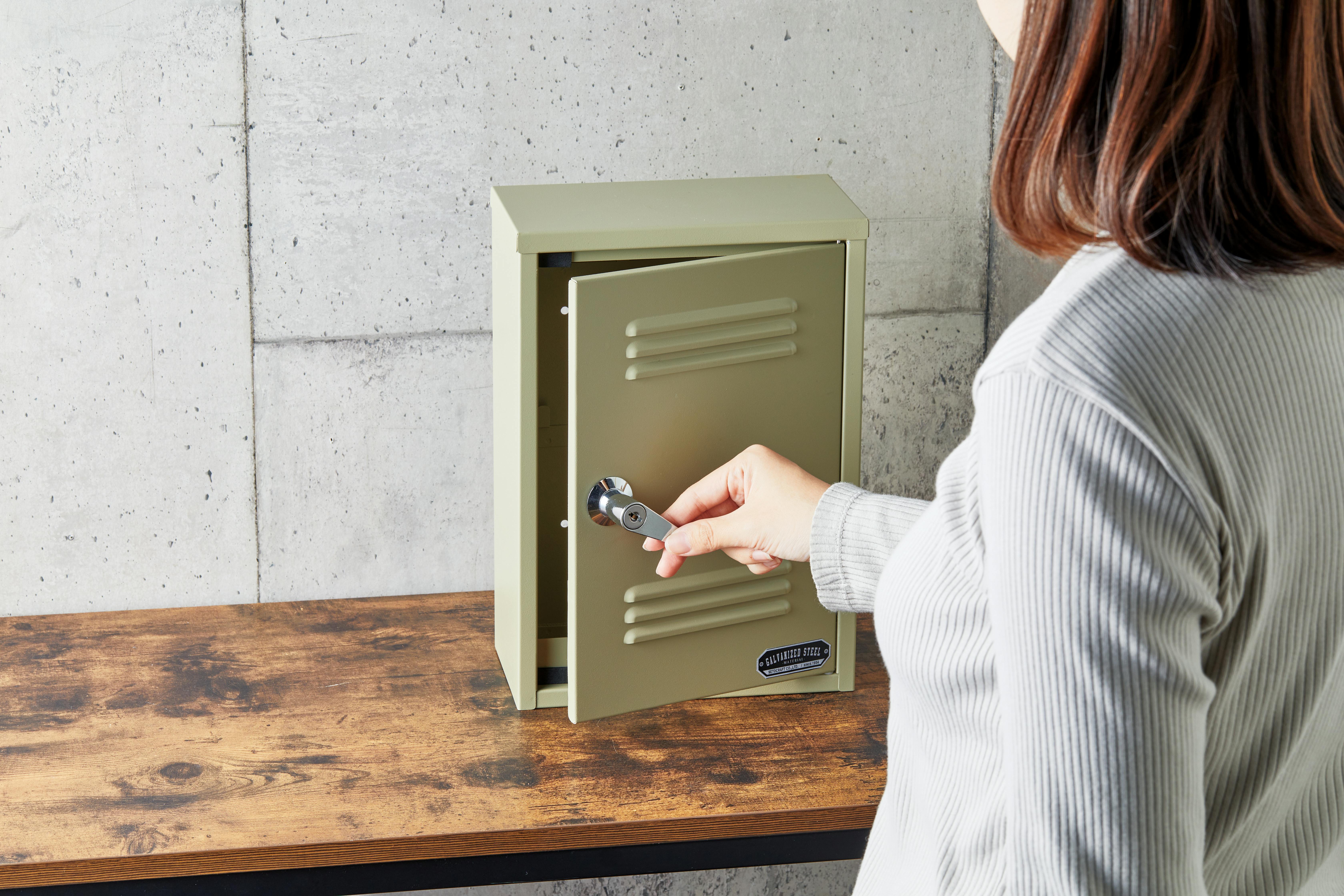 セトクラフト キーボックス(ロッカー)ベージュ S23-0551-BE