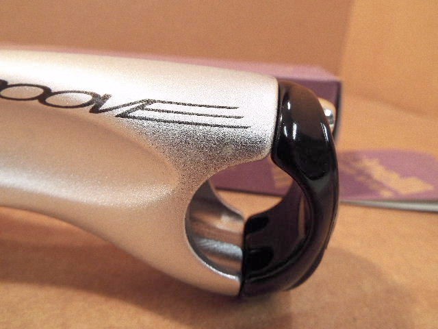 NOS Cinelli Groove StemSilver w/Black Clamp (110mm x 26.0mm