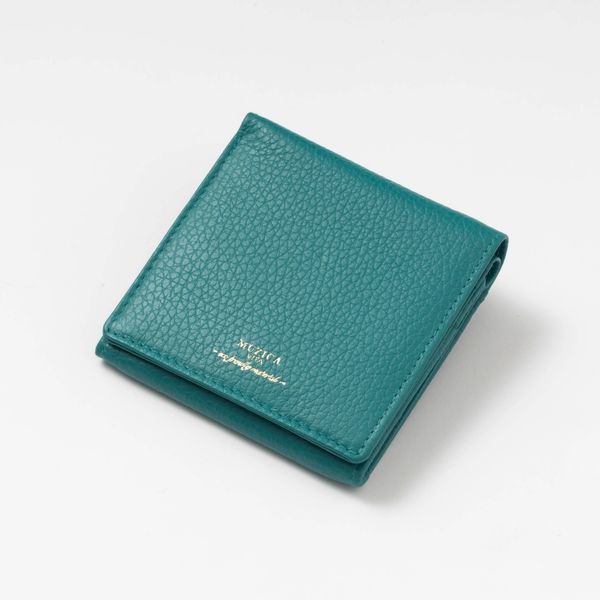 MUZICA VITA/イタリア牛革2つ折り財布 -コンパクトなのにたっぷり収納