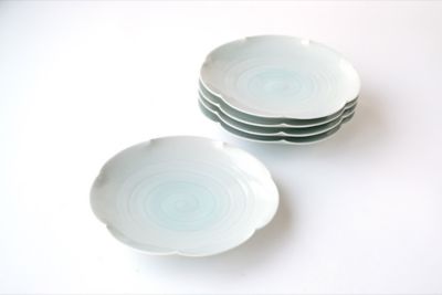 美濃焼 うず潮中皿 5枚セット | たち吉/タチキチ | 三越伊勢丹