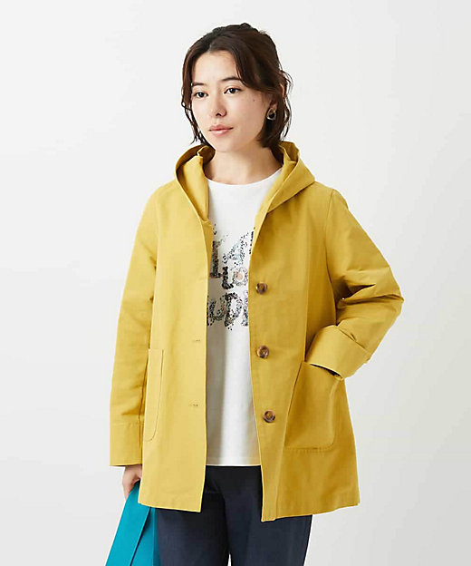 フード付きグログランコート | GIANNI LO GIUDICE(Women/小さいサイズ