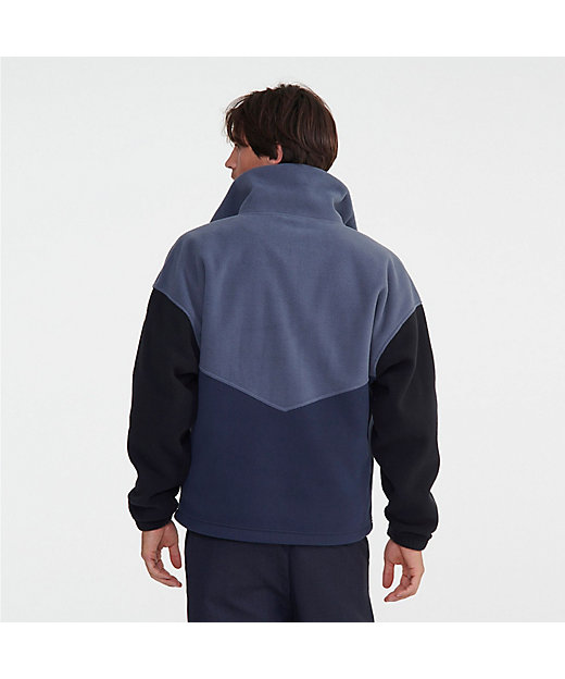 バイカラー ハーフジッププルオーバーフリースブルゾン | AIGLE