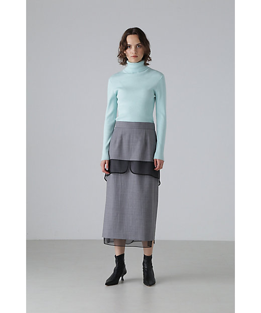 クリアストライプスカート（5314220016） | ADORE (Women