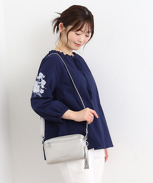 ベルト長さ調節可】レザージップショルダー（2002193156