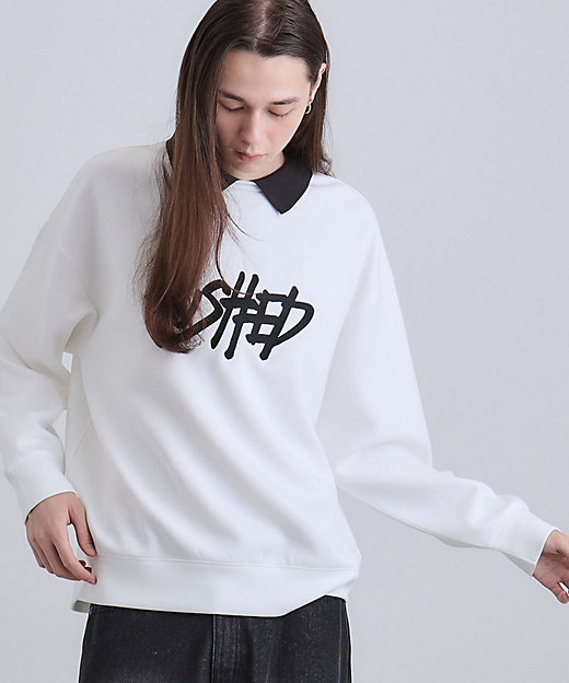 レタードエンブロレイヤーカラーカットソー（2002548848