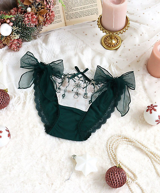 ルビー】 リボンショーツ（2002551583） | Risa Magli