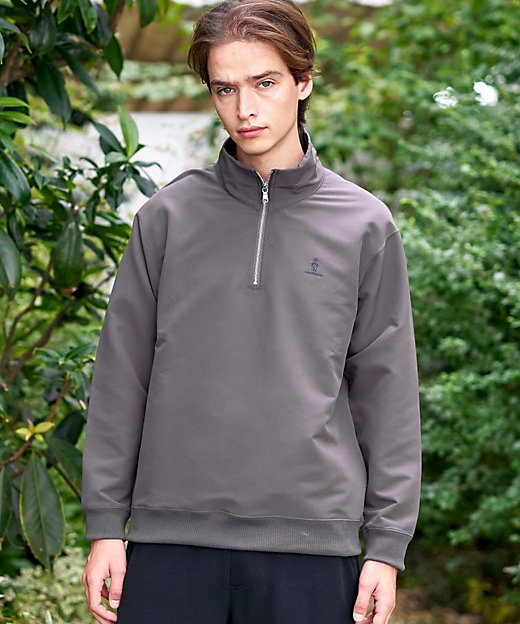 ダブルクロス裏起毛 ハーフジッププルオーバー（2002560258