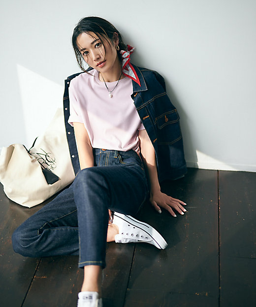 洗える】23区DENIM ストレッチ ジャケット